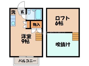 クィーンパレス赤迫の物件間取画像